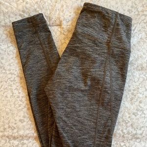 XS Heathered Black Athleta Leggings
